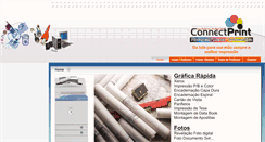 Desktop Screenshot of connectprint.com.br